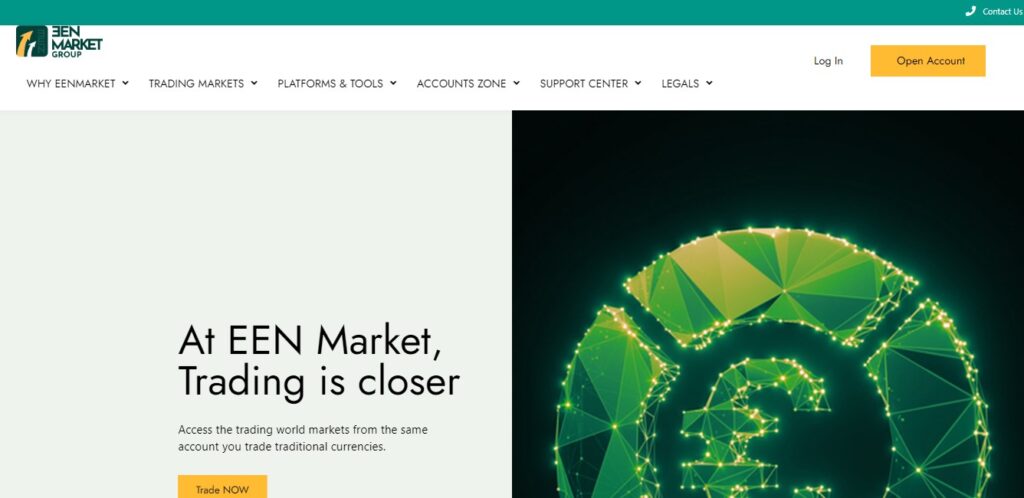 EEN Market website